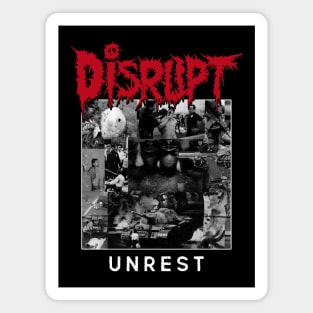 Disrupt "Unrest" Tribute Shirt Magnet